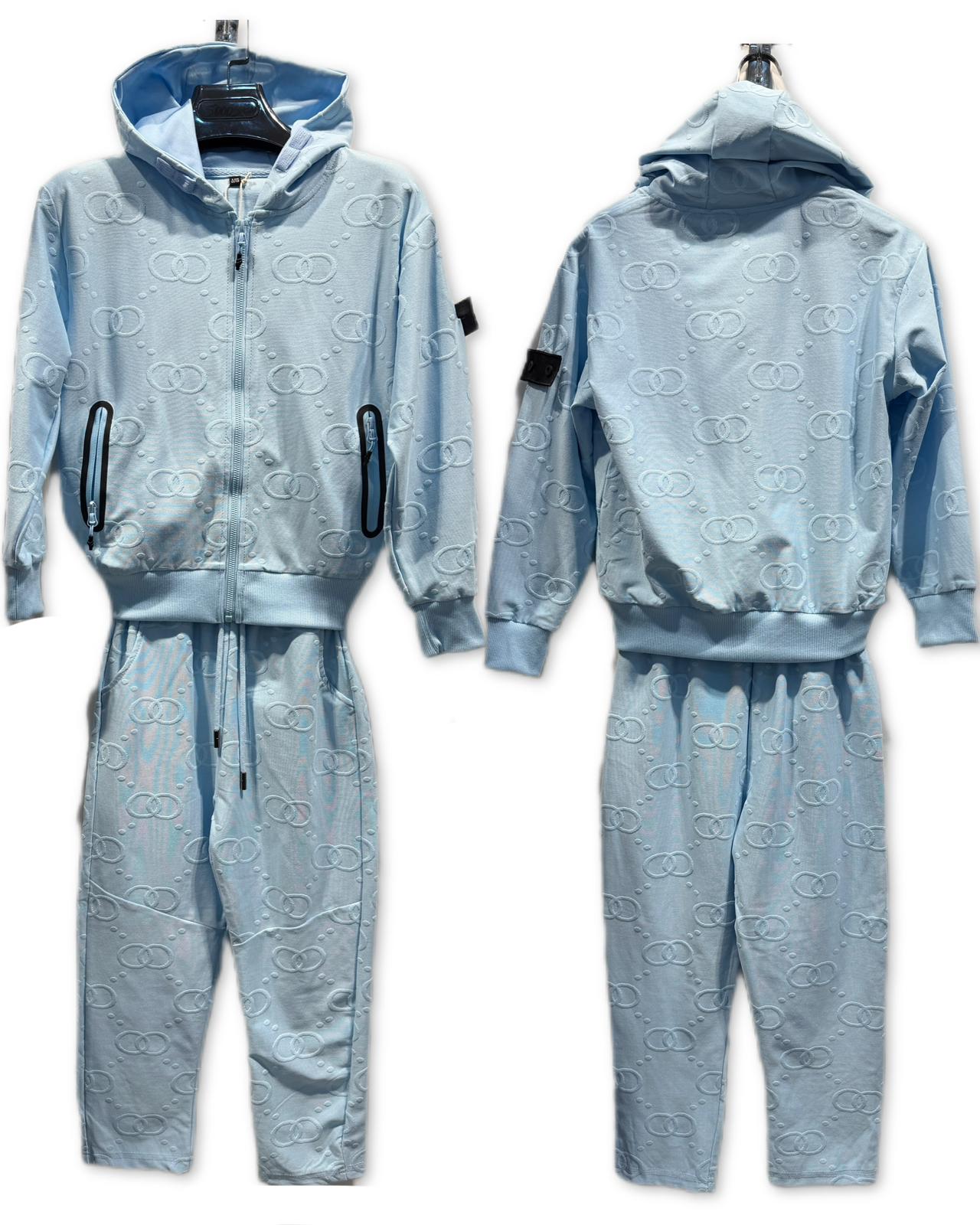 nsemble jogging enfant zippé confor- Lot de 6 Pièces (Tailles 4 à 14 ans)