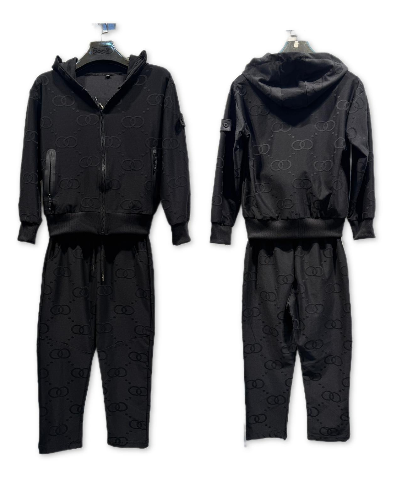 nsemble jogging enfant zippé confor- Lot de 6 Pièces (Tailles 4 à 14 ans)