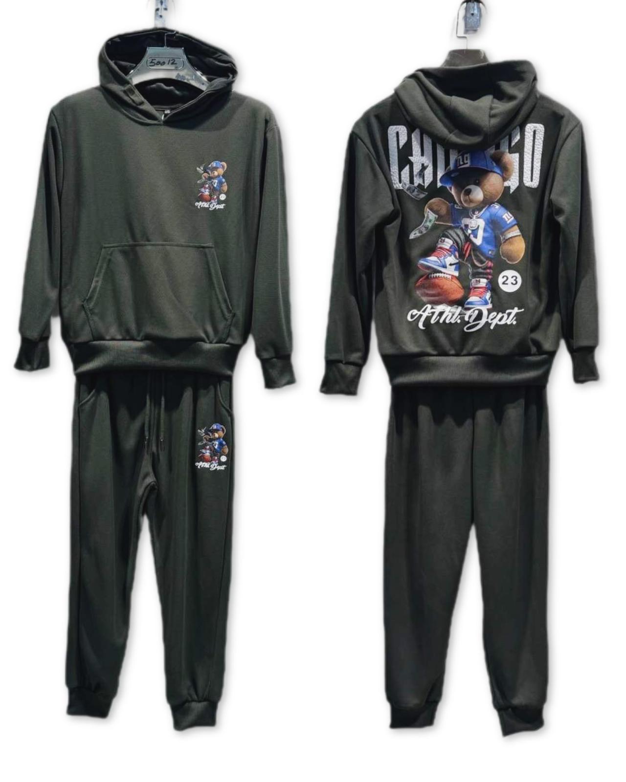 Ensemble survêtement enfant hoodie imprimé / Lot de 6 Pièces (Tailles 4 à 14 ans)