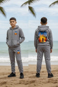 Ensemble garçon jogging imprimé Marrakech – Veste + pantalon – Lot de 6 Pièces (Tailles 4 à 14 ans)