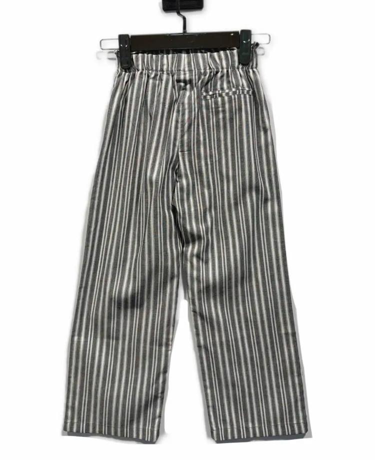 Pantalon enfant coupe droite à taille élastique – Style confortable et moderne – Lot de 6 Pièces (Tailles 4 à 14 ans)