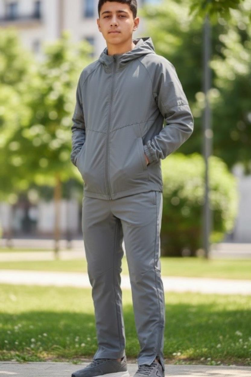 Ensemble garçon sport veste + pantalon –  Lot de 6 Pièces (Tailles 4 à 14 ans)