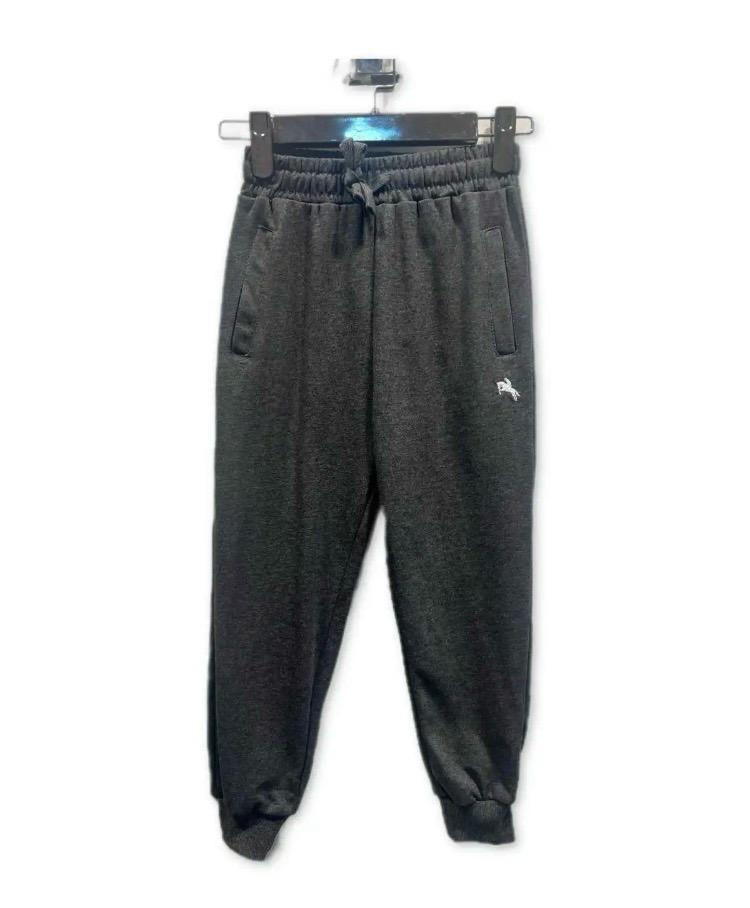 Pantalon jogging enfant à taille élastique avec cordon – Lot de 6 Pièces (Tailles 4 à 14 ans)