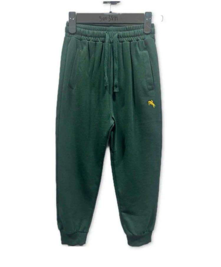 Pantalon jogging enfant à taille élastique avec cordon – Lot de 6 Pièces (Tailles 4 à 14 ans)