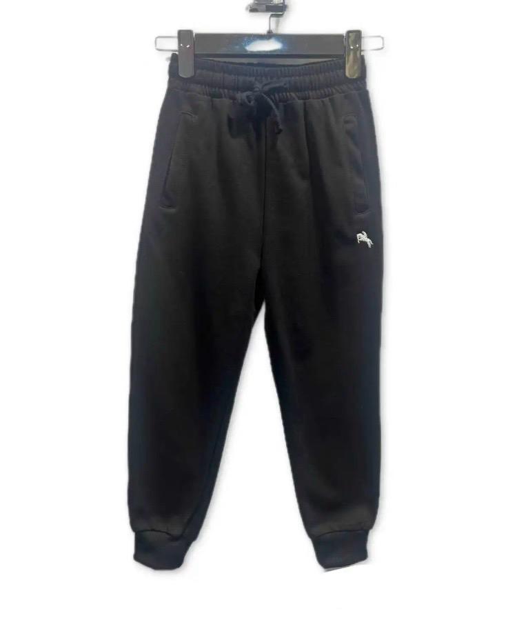 Pantalon jogging enfant à taille élastique avec cordon – Lot de 6 Pièces (Tailles 4 à 14 ans)